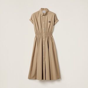 Miu Miu Poplin shirt-dress It36